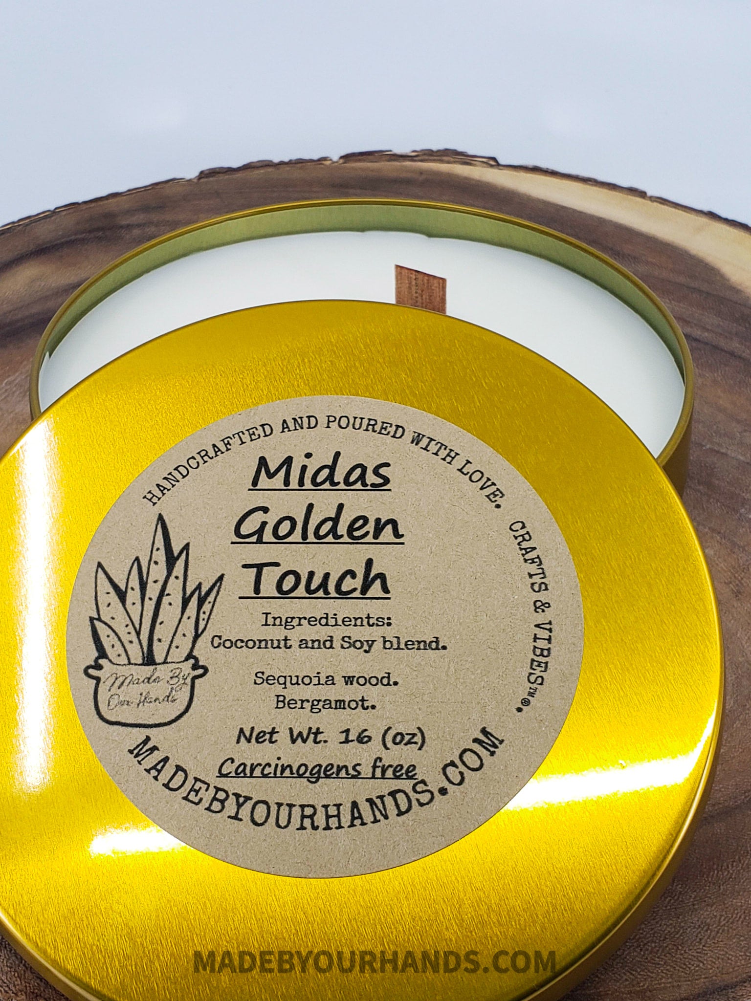 🌟 Indulge in Luxury with Midas Golden Touch Candle ✨🕯️